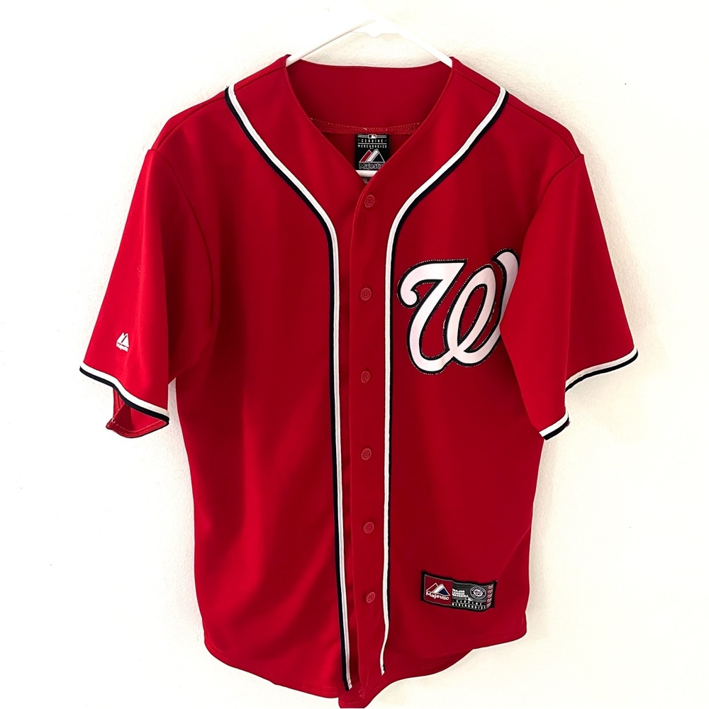 Majestic MLB Washington Nationals Bryce Harper Baseball Jersey, Size: Small